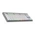 Logitech G G515 TKL, Wireless Ultra-Slim Gaming Keyboard, Fully Customizable RGB, Double Layer PBT Keyboards,  - White